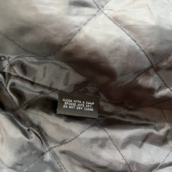 Outbrook Womens Faux Fur Collar Zip Jacket Midnight Blue Size Large Pockets - Picture 7 of 10